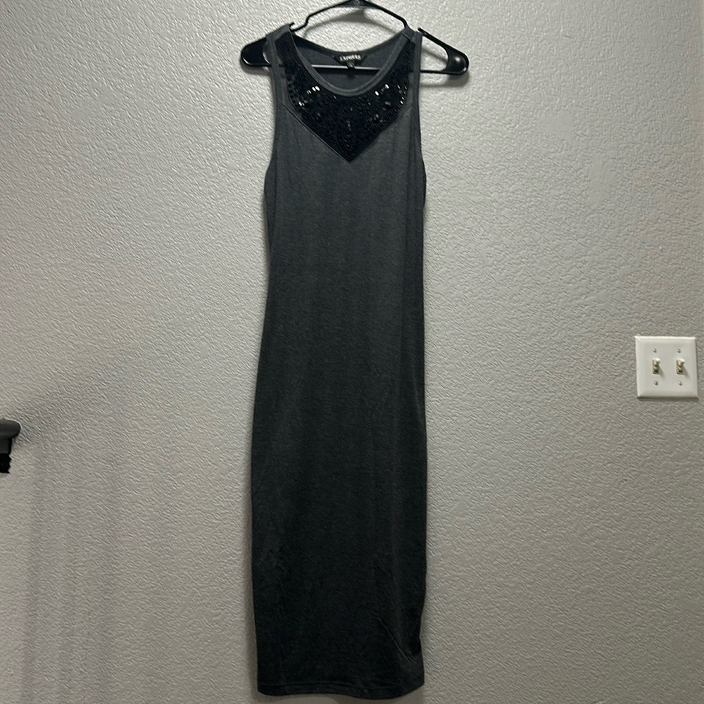 Gray Express size medium dress.